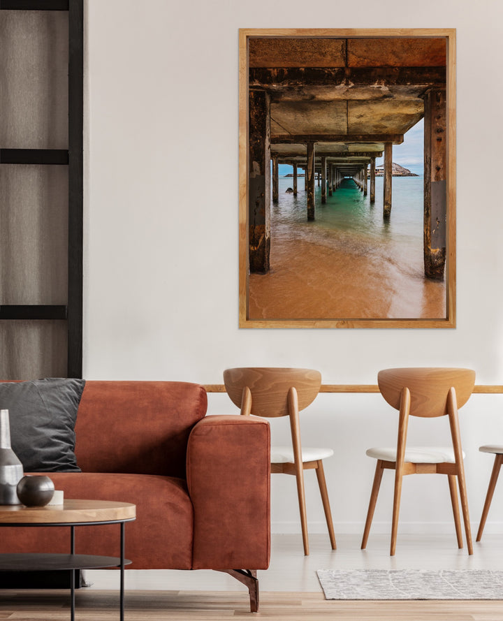 Under Makai Pier – Hawaii Ocean Wall Art (Digital Download)