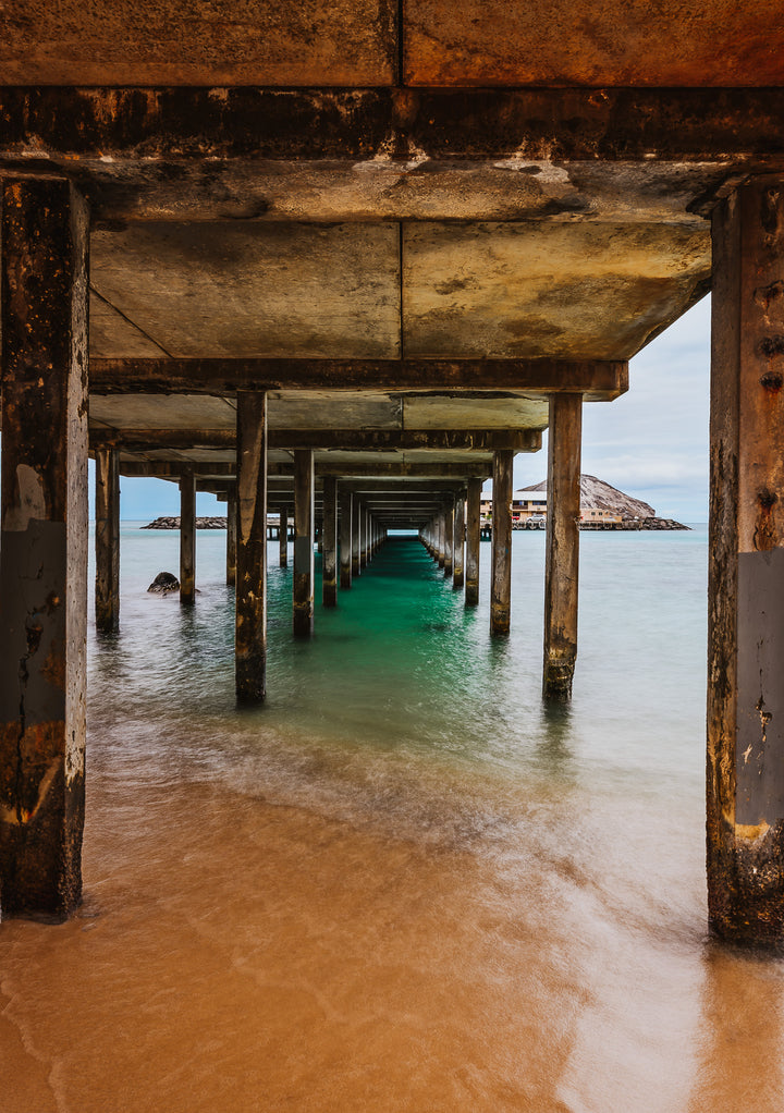 Under Makai Pier – Hawaii Ocean Wall Art (Digital Download)