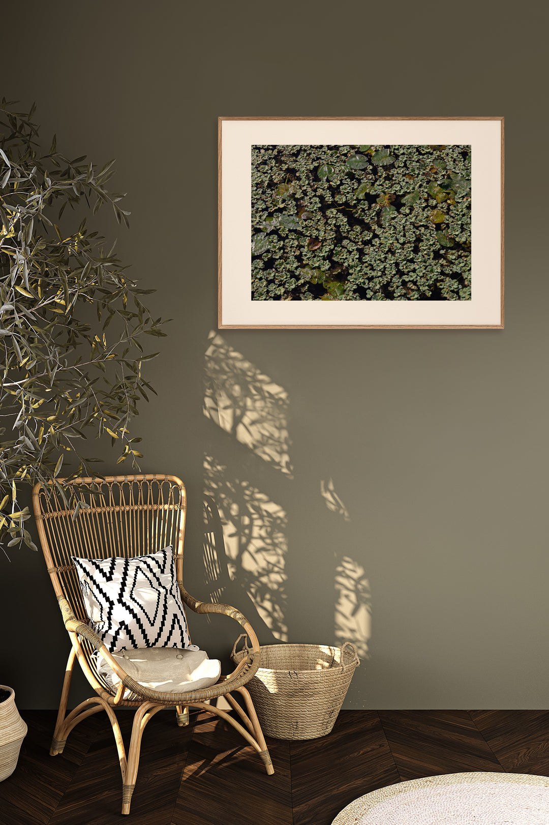 Lily Pad, Lily Pad – Abstract Nature Wall Art (Digital Download)
