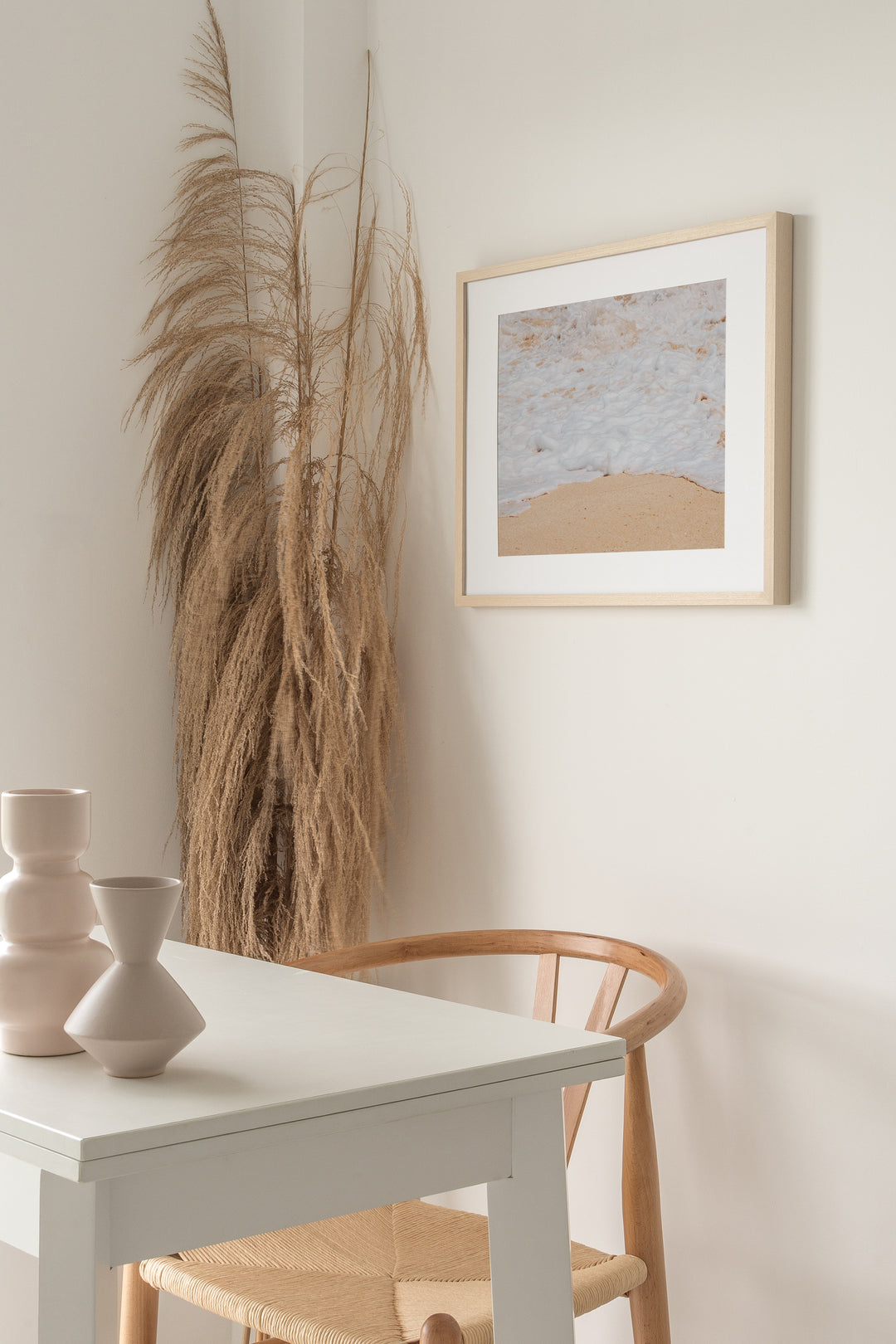 beach ocean wave art on wall