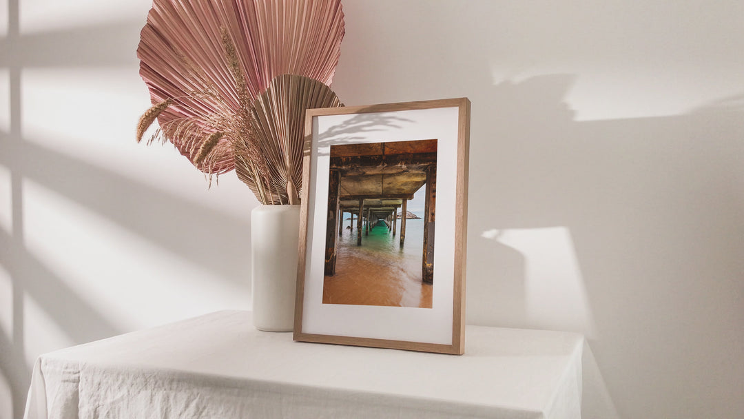 Under Makai Pier – Hawaii Ocean Wall Art (Digital Download)